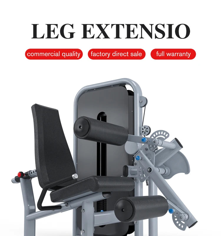 Equipo de Gimnasio Comercial, Máquina de Extensión y Flexión de Piernas para Gimnasio