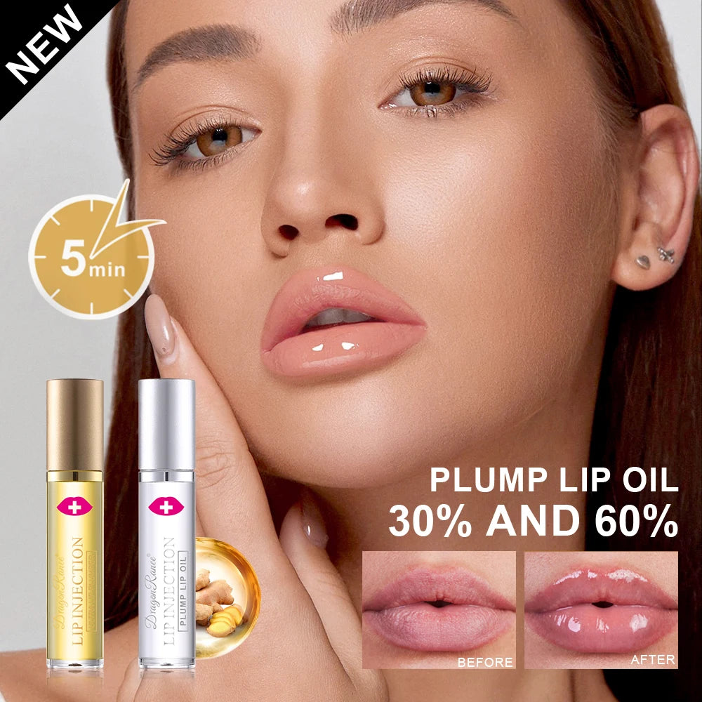 El aceite para rellenar los labios hidrata, hidrata y agrega el color como base para el cuidado de los labios. Líquido labial para labios de vidrio, labios regordetes y acabado de espejo brillante. Aceite labial suave y inco