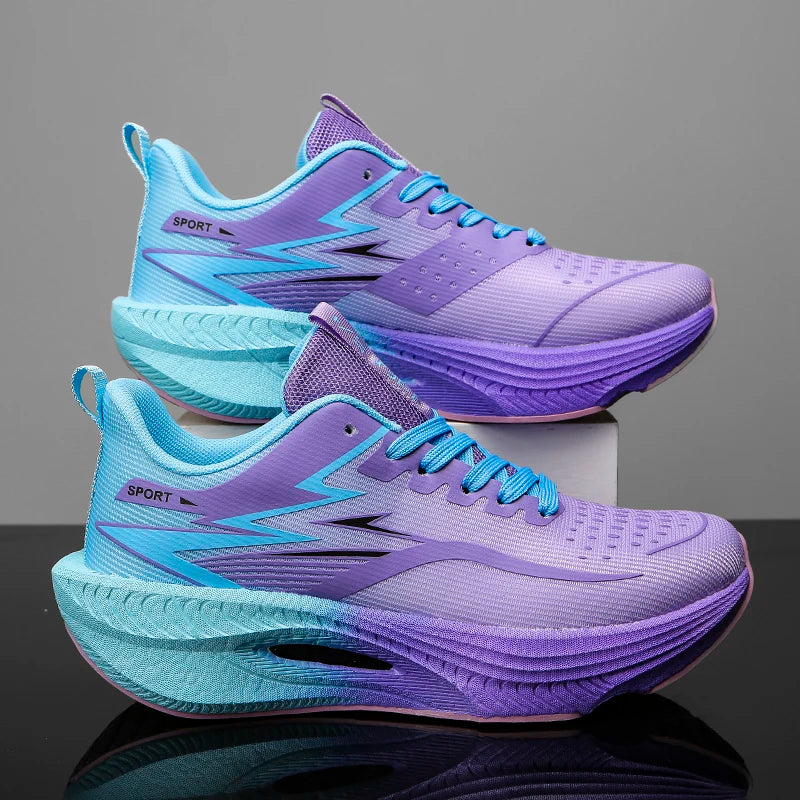 TENIS Deportivos Hombre y Mujer (elegir color)de Talla Grande, Transpirables y Ligeras con Placa de Carbono,