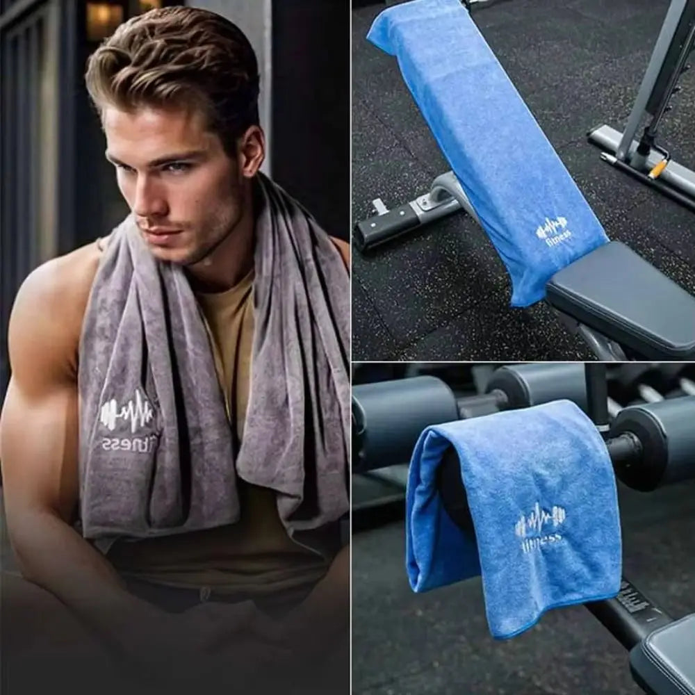 Toalla deportiva portátil de secado rápido, toalla absorbente suave y ligera, toallas de microfibra para acampar al aire libre