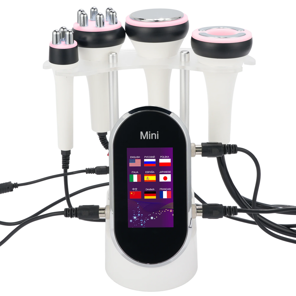 4 en 1 cuidado Facial 40K cavitación Lipo adelgazante liposucción ultrasónica cavitación máquina estiramiento de la piel dispositivo de elevación
