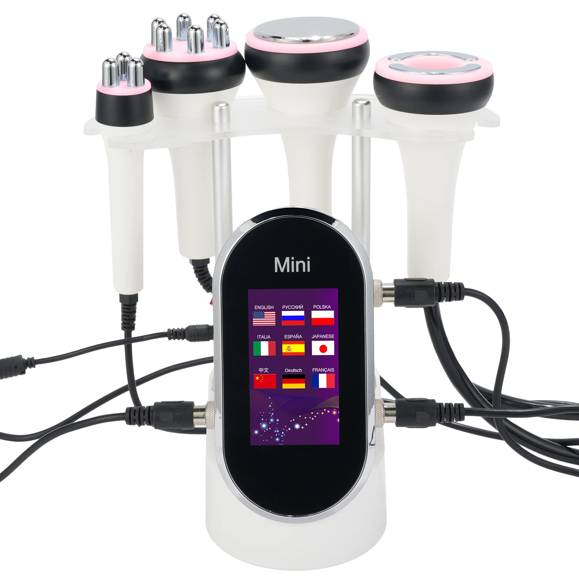 4 en 1 cuidado Facial 40K cavitación Lipo adelgazante liposucción ultrasónica cavitación máquina estiramiento de la piel dispositivo de elevación