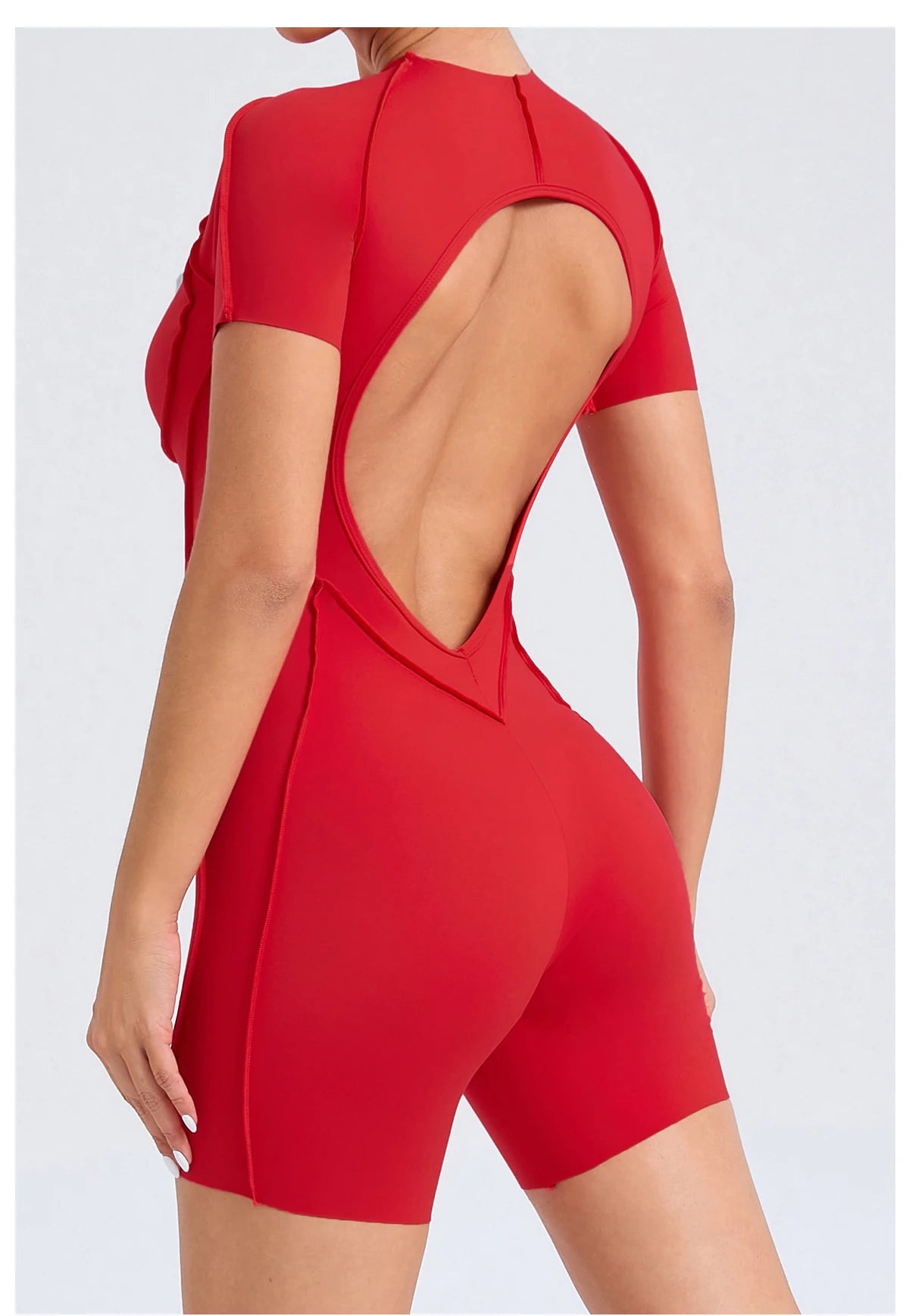Mono corto, ropa de gimnasio para mujer, ropa deportiva