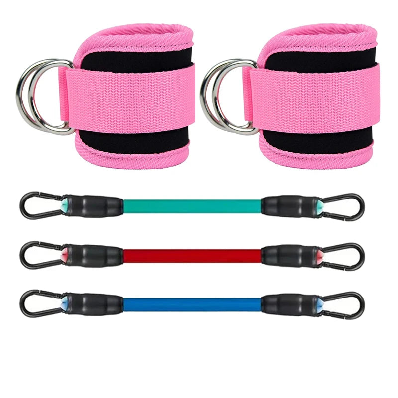 Hebilla de tobillo para fitness, entrenamiento de piernas,