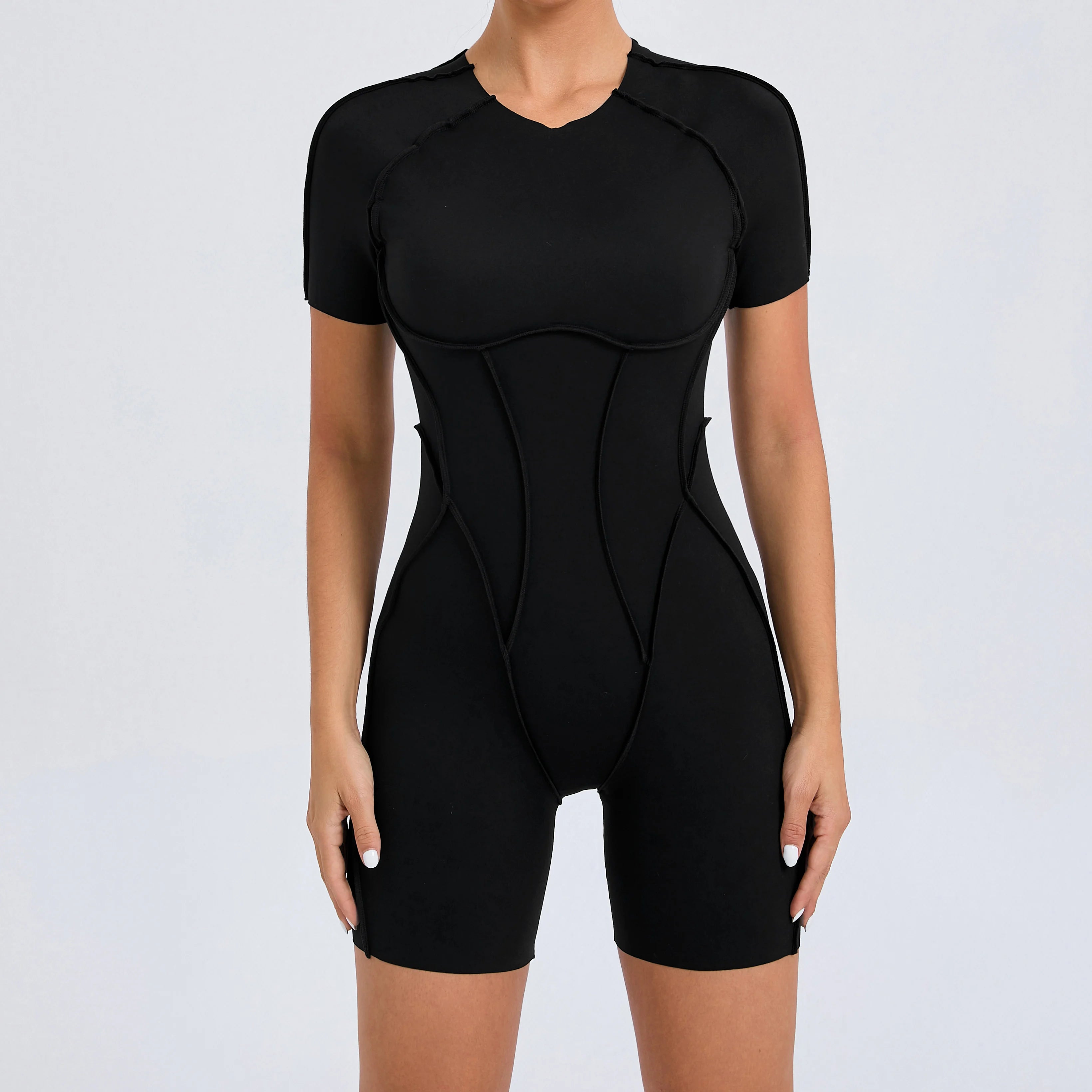 Mono corto, ropa de gimnasio para mujer, ropa deportiva