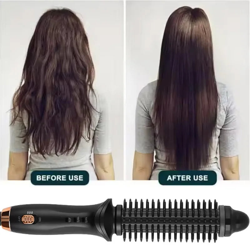 Rizador de pelo de alta calidad, calefacción eléctrica PTC, rizador de pelo portátil, peine rizador de pelo automático giratorio
