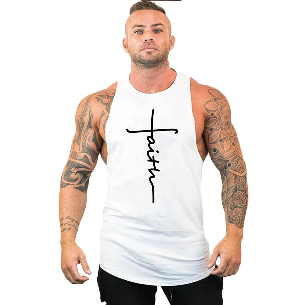 Ropa de gimnasio para hombre, camiseta interior sin mangas, sudadera de marca, chaleco de entrenamiento, ropa deportiva