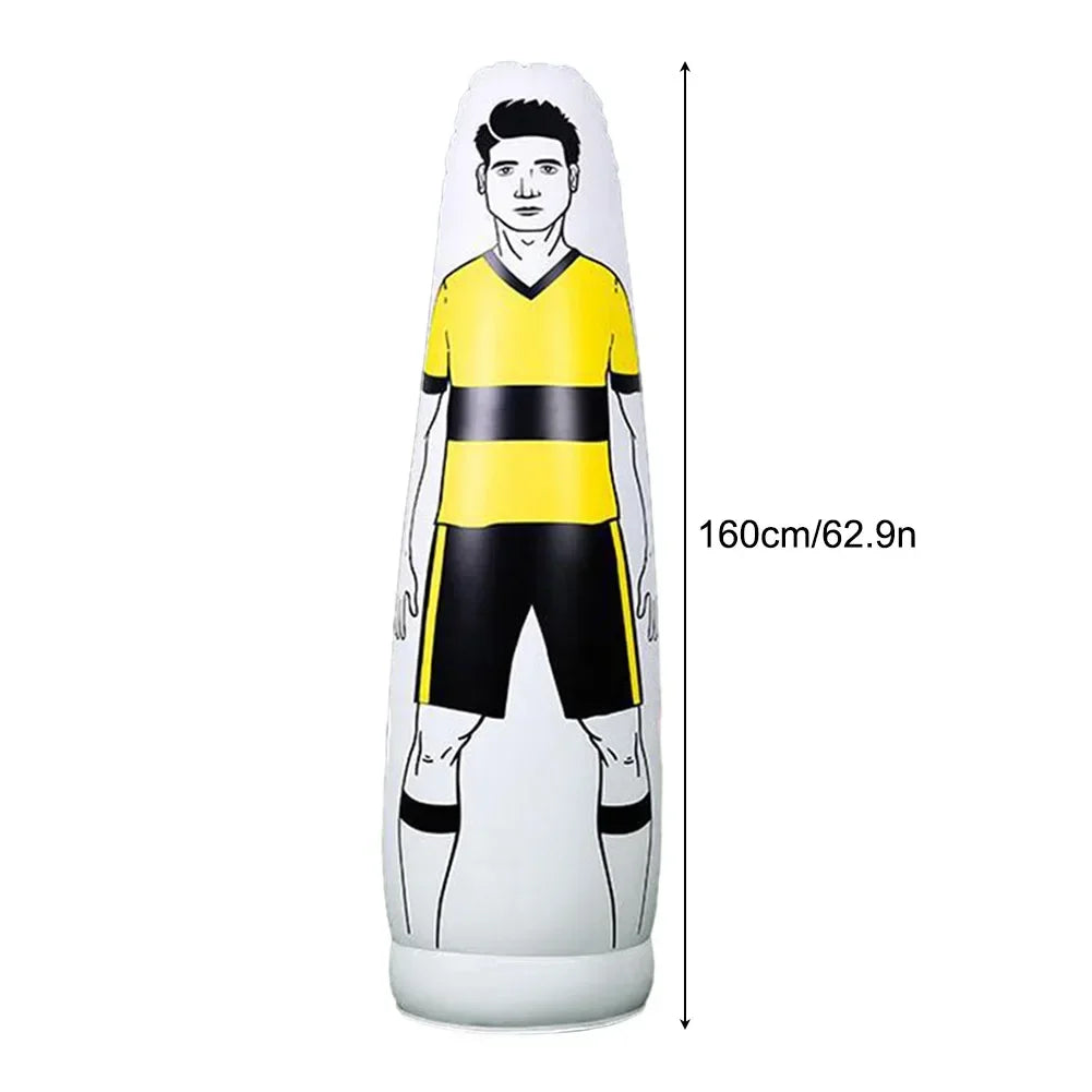 Bolsa de boxeo inflable para niños y adultos, maniquí de aire de portero, defensa de patada libre, ejercicio en casa