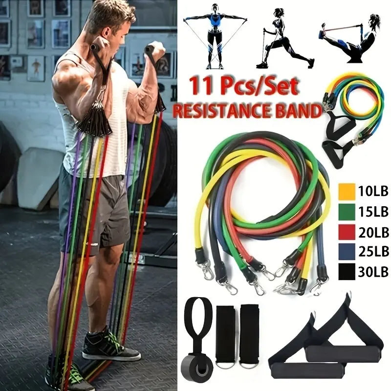 Cuerda de tracción, bandas de resistencia, equipo de Fitness portátil,