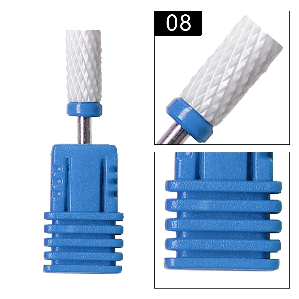 LULAA-taladro eléctrico para uñas, equipo de pulido de pedicura, molino para manicura, herramienta profesional de pulido de uñas fuerte