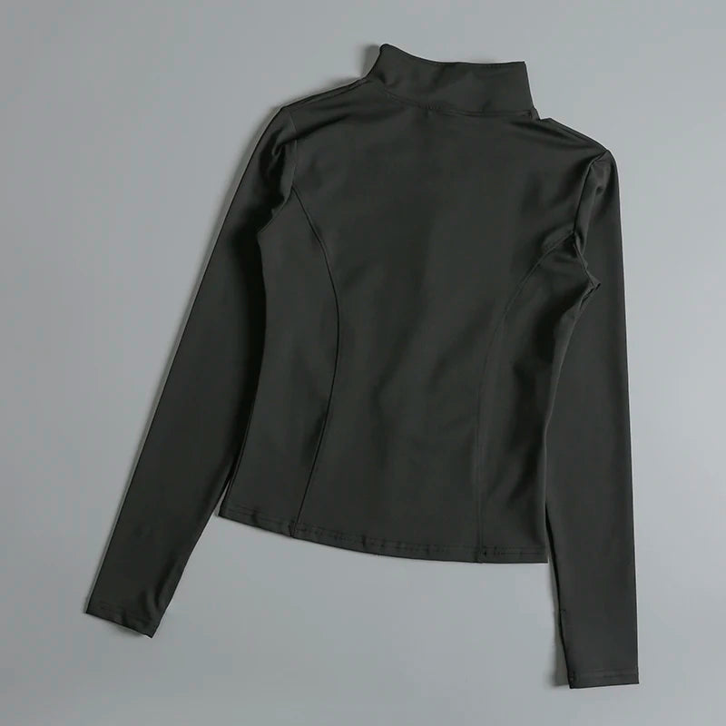 Gimnasio Fitness Zip up Entrenamiento Correr Entrenamiento