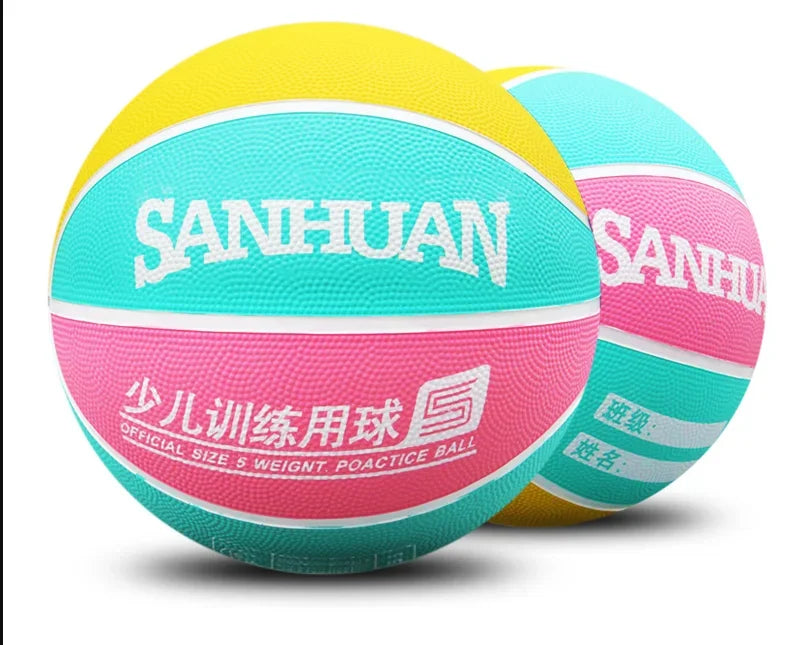 Tamaño 5 Baloncesto PU Certificación oficial Competición Baloncesto Balón estándar Resistente al desgaste Balón de entrenamiento duradero para niños