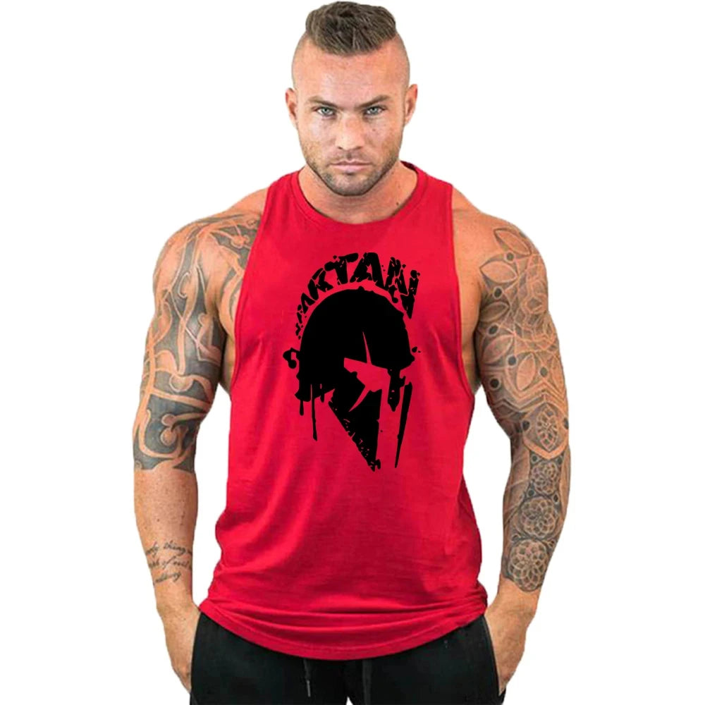 Ropa de gimnasio para hombre, camiseta interior sin mangas, sudadera de marca, chaleco de entrenamiento, ropa deportiva