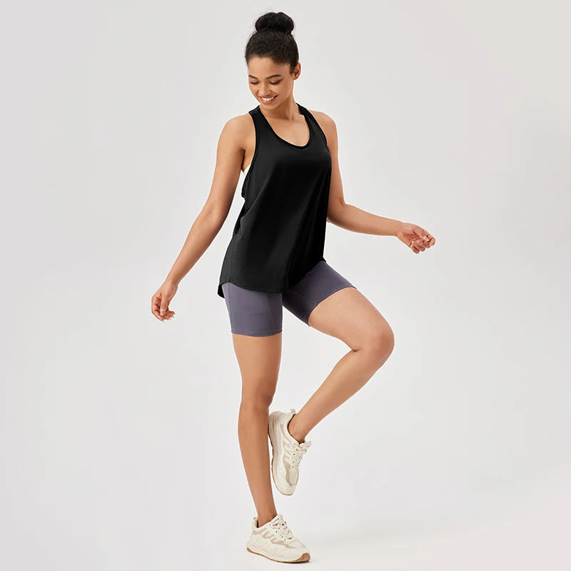 Chaleco de Yoga para gimnasio para mujer,