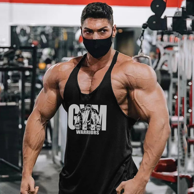 Camisetas sin mangas para culturismo y gimnasio