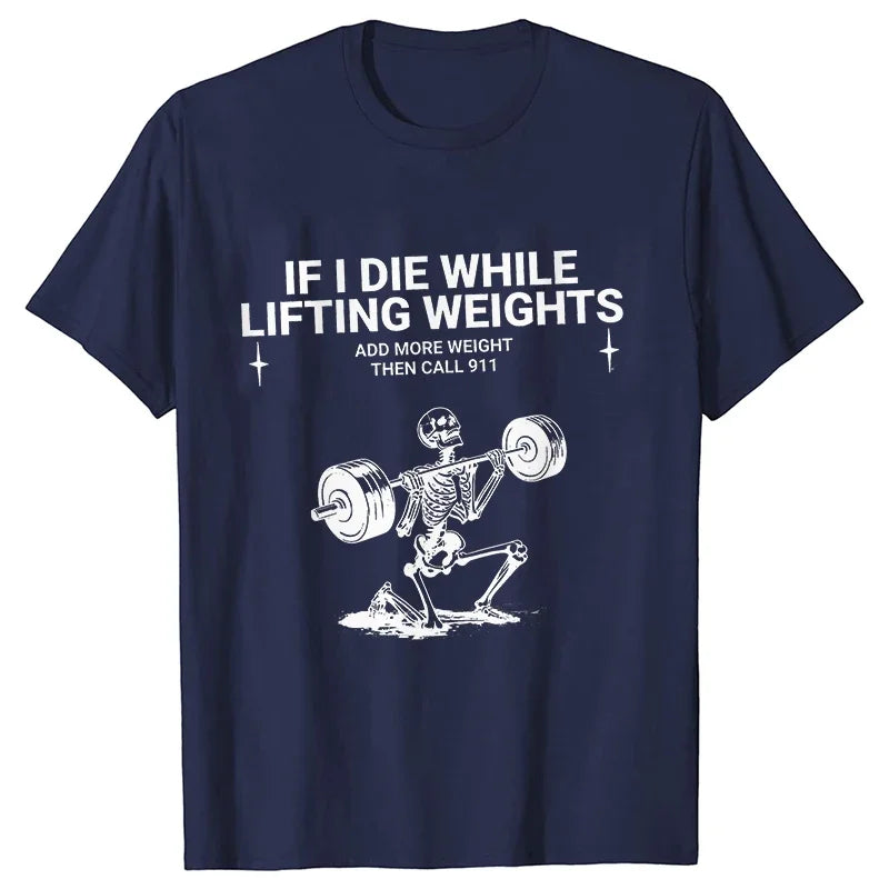 Camisetas de entrenamiento de gimnasio para hombre, ropa divertida, camisetas de levantamiento de pesas, camisetas de manga corta, ropa para ejercicio físico, camisetas para hombre