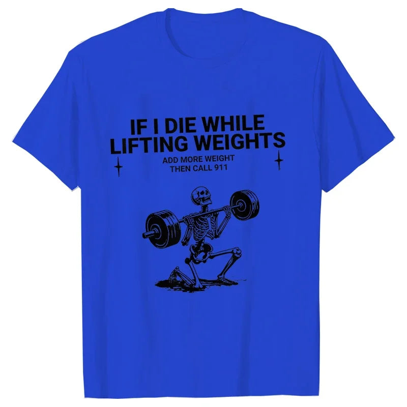 Camisetas de entrenamiento de gimnasio para hombre, ropa divertida, camisetas de levantamiento de pesas, camisetas de manga corta, ropa para ejercicio físico, camisetas para hombre