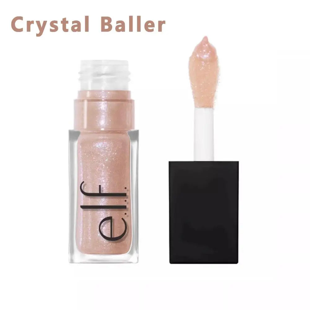 e.l.f. original Aceite Labial Glow Reviver, Superbrillante, Hidratante, Humectante, No Pegajoso, de Alto Brillo, Nutritivo, con Aceite de Almendras