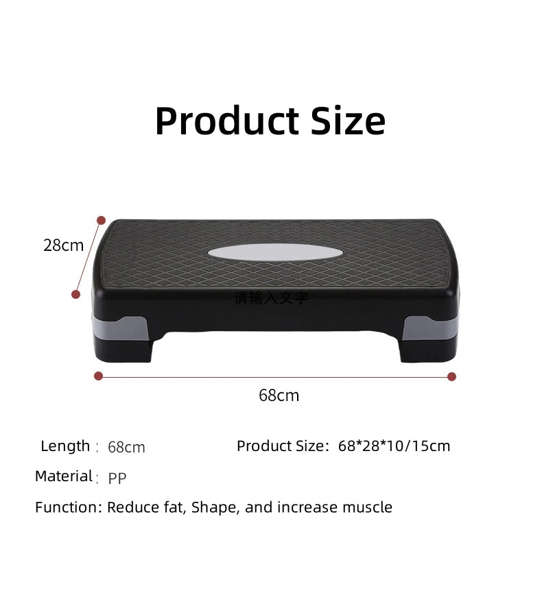 Steppers de Fitness antideslizantes, Pedal de Yoga, Cardio, deportes en casa, equilibrio, gimnasio, entrenamiento rítmico, aeróbico, paso, Fitness, gimnasio, caminar