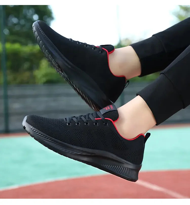 TENIS deporte para hombre, deportivos para correr, malla, ligeros, para exteriores, Fitness
