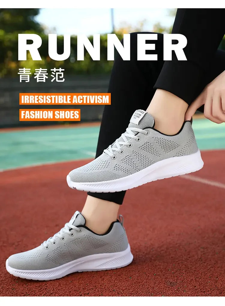 TENIS deporte para hombre, deportivos para correr, malla, ligeros, para exteriores, Fitness