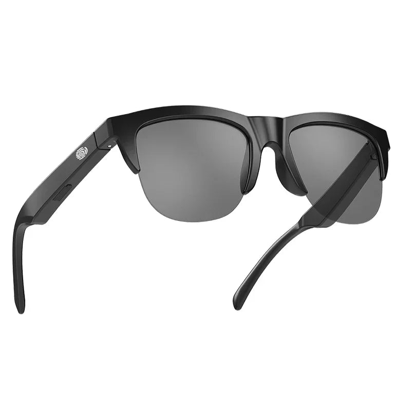 Nuevas gafas de sol inteligentes Bluetooth V5.3 llamadas, auriculares para deportes al aire libre, tecnología negra HIFI, antitouch UV para hombres y mujeres
