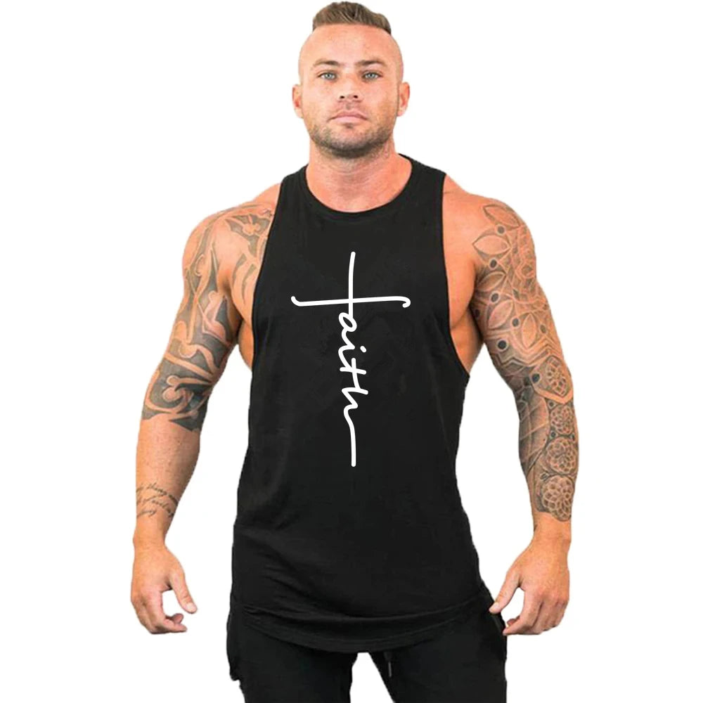 Ropa de gimnasio para hombre, camiseta interior sin mangas, sudadera de marca, chaleco de entrenamiento, ropa deportiva