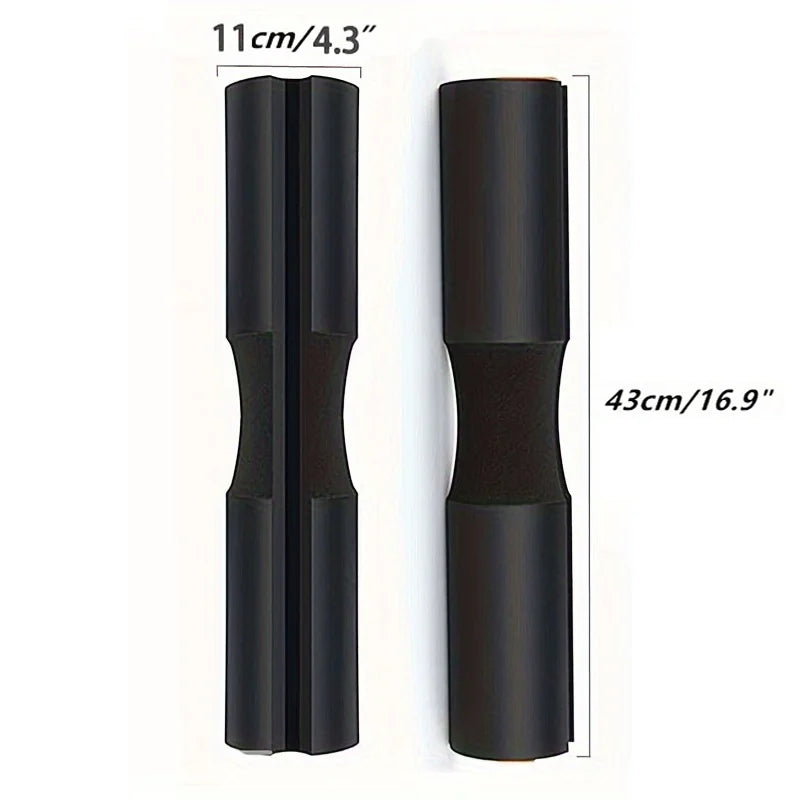 Hombreras con barra antideslizantes gruesas para gimnasio, Fitness, levantamiento de pesas, sentadillas, soporte para el cuello, almohadilla de protección para entrenamiento de fuerza