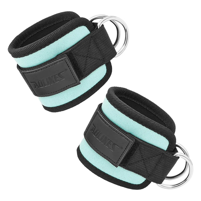 AOLIKES-Puños acolchados ajustables para muñeca y tobillo,