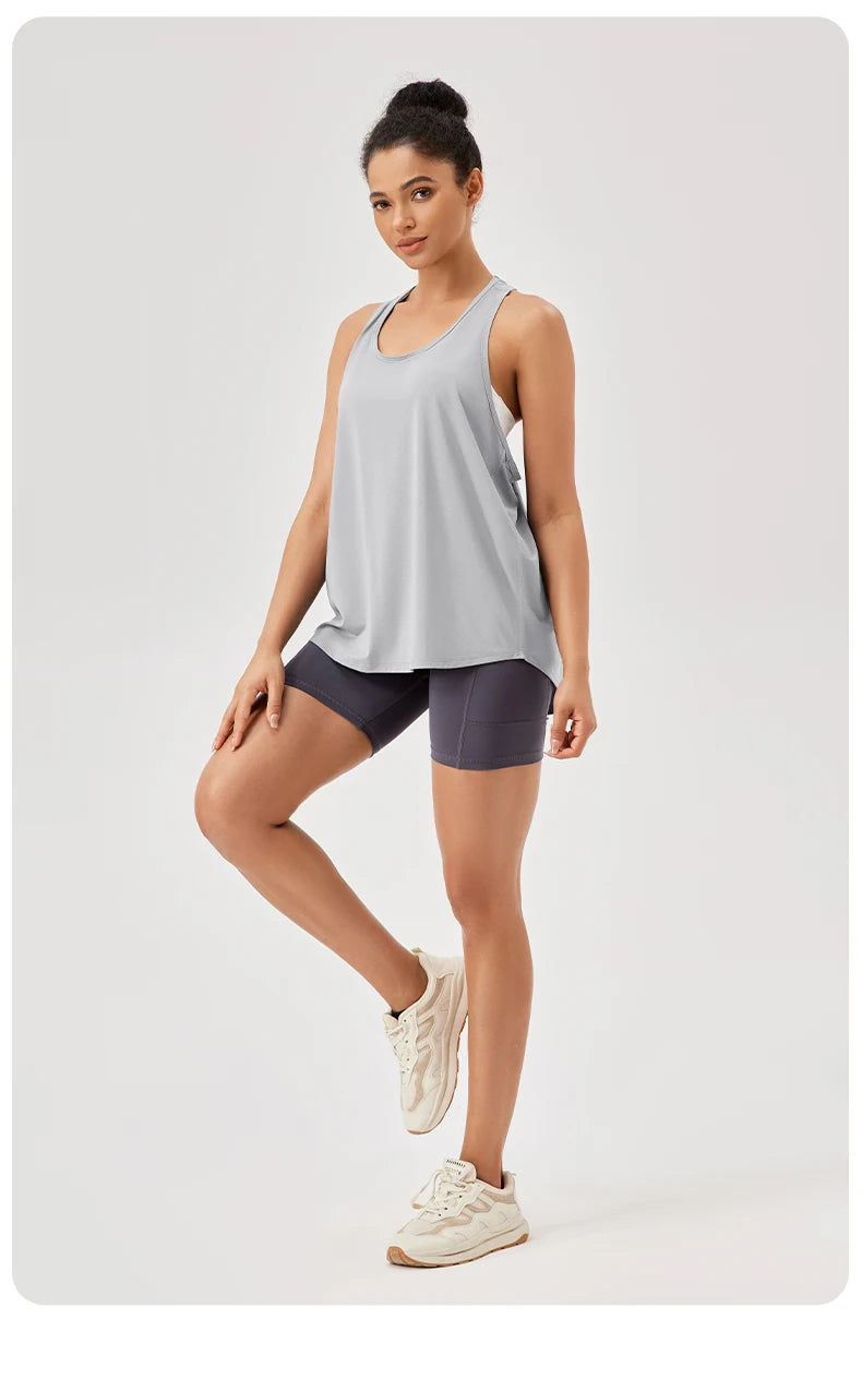 Chaleco de Yoga para gimnasio para mujer,