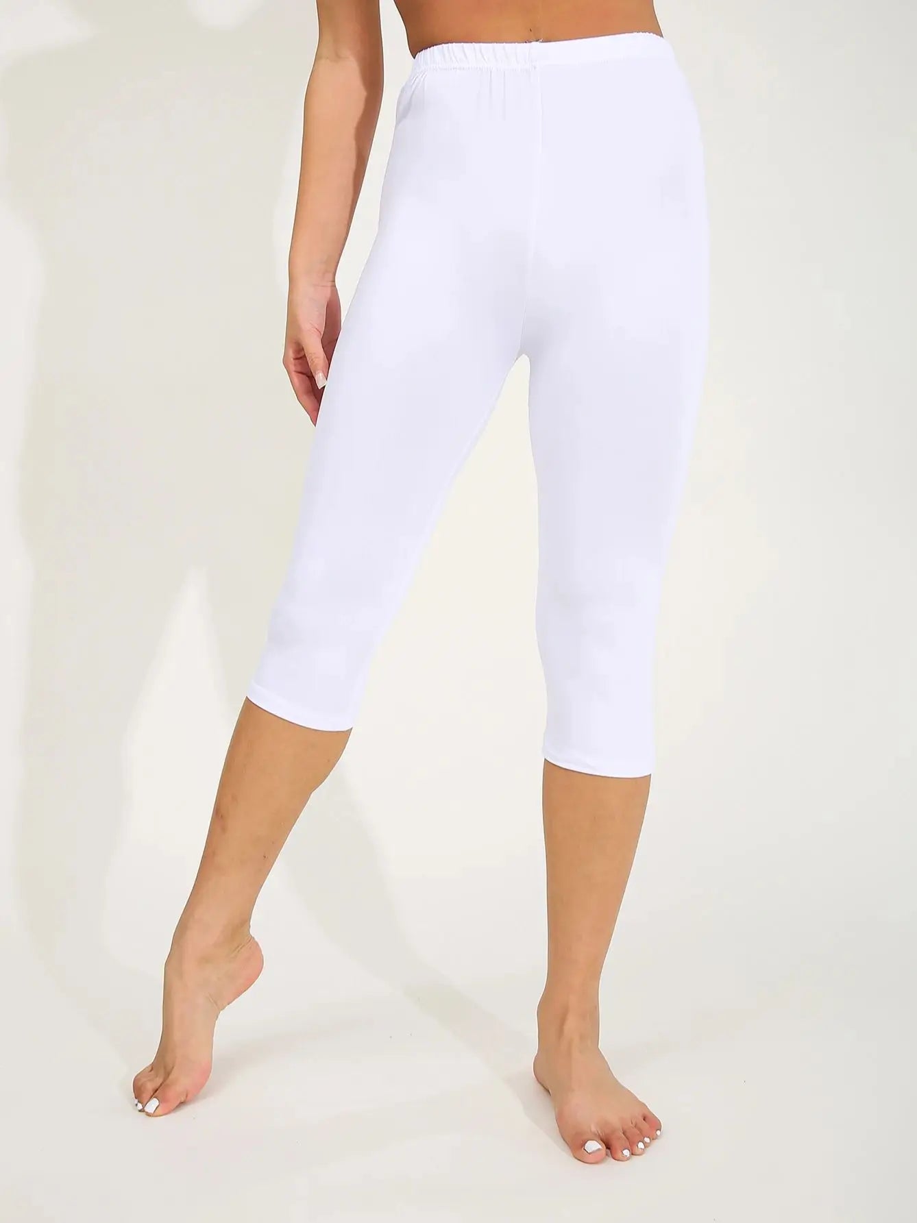 CUHAKCI Primavera Verano moda afilada Leggings de mujer Sexy Simple Color puro siete pantalones elásticos Fitness pantalones de Yoga atléticos