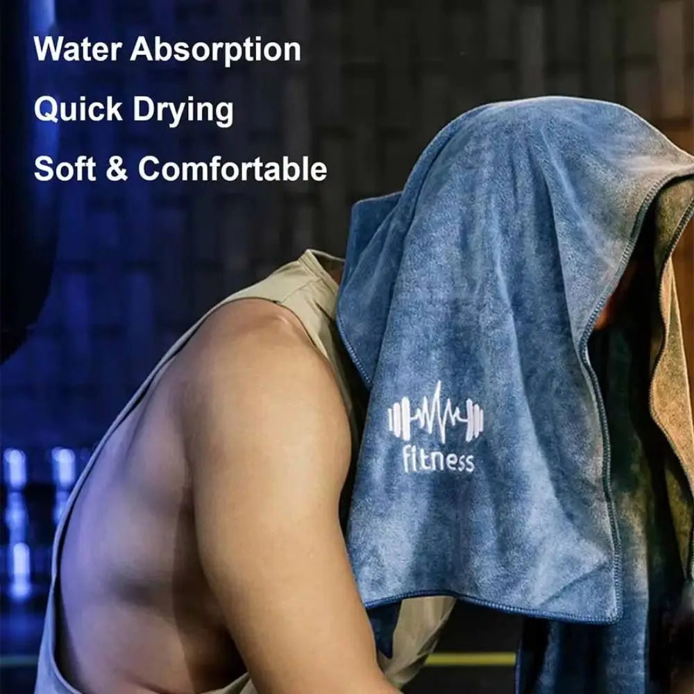 Toalla deportiva portátil de secado rápido, toalla absorbente suave y ligera, toallas de microfibra para acampar al aire libre
