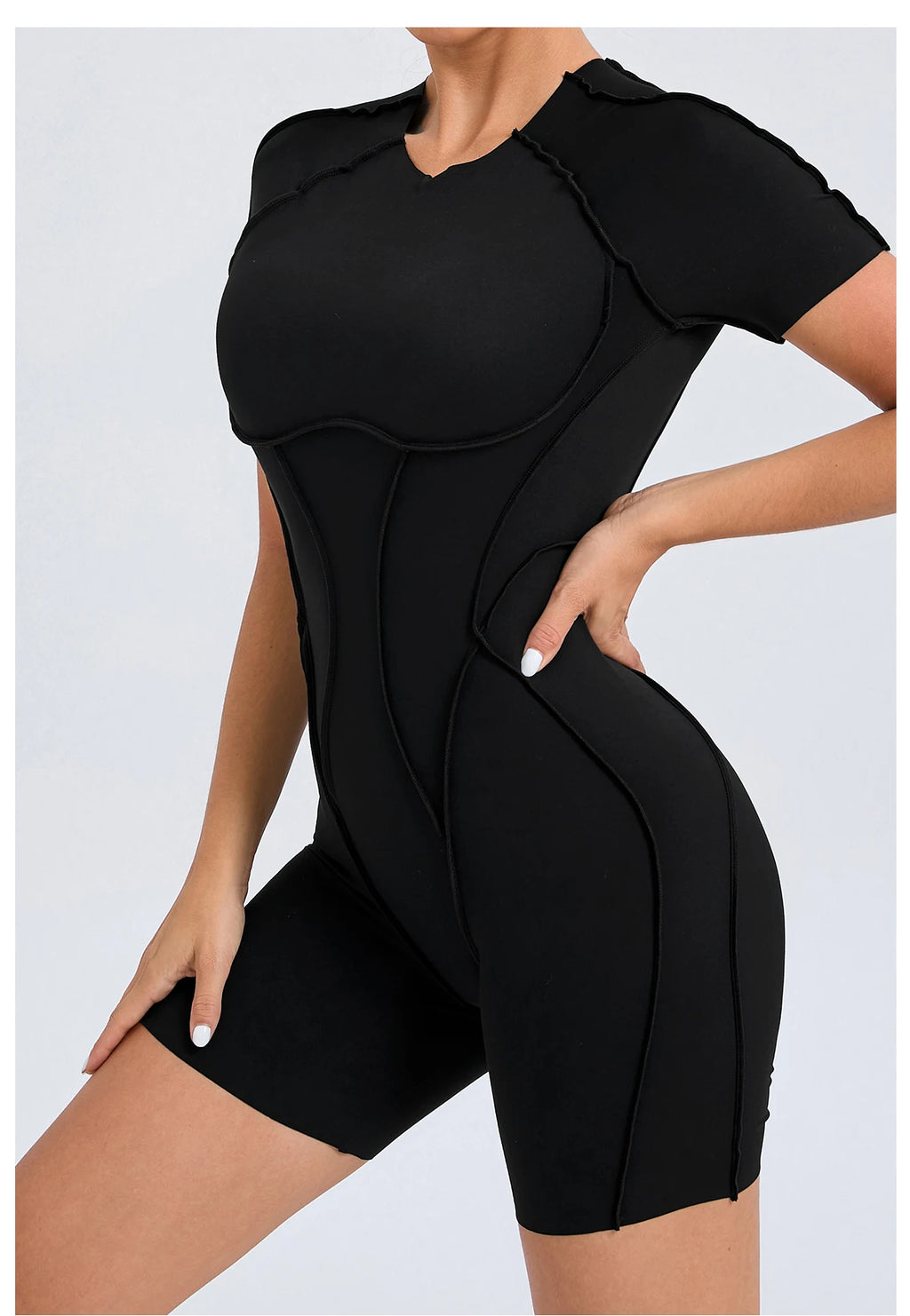 Mono corto, ropa de gimnasio para mujer, ropa deportiva