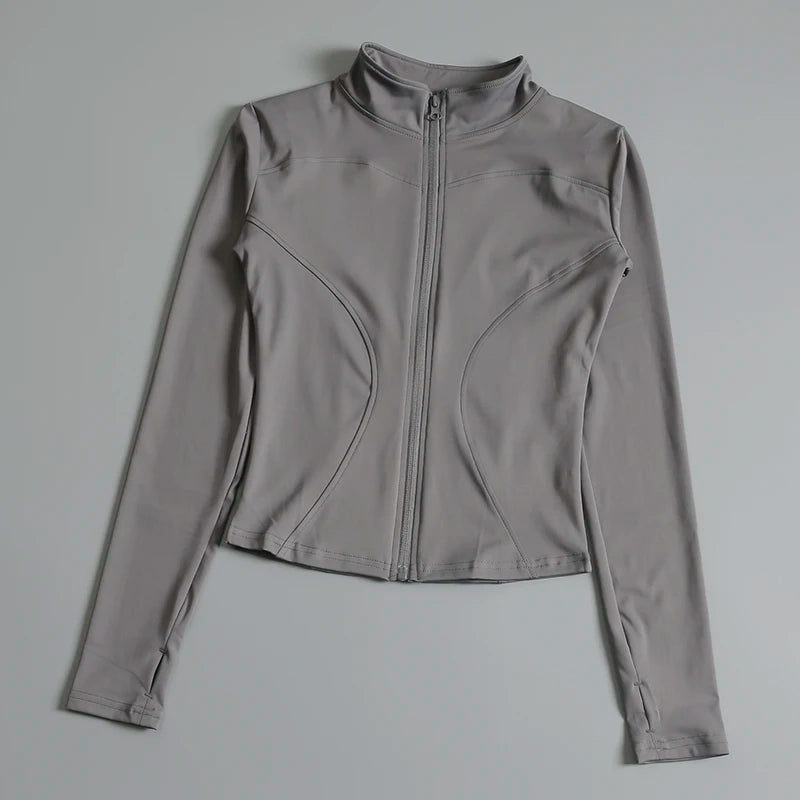 Gimnasio Fitness Zip up Entrenamiento Correr Entrenamiento