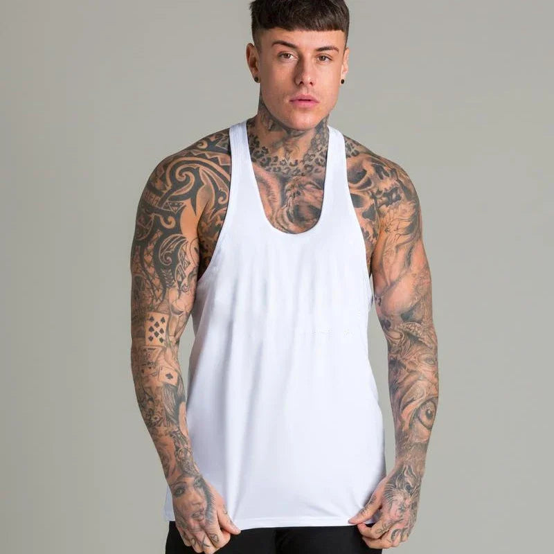 Playeras de algodón para hombre,