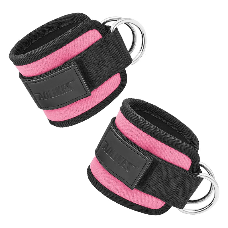 AOLIKES-Puños acolchados ajustables para muñeca y tobillo,