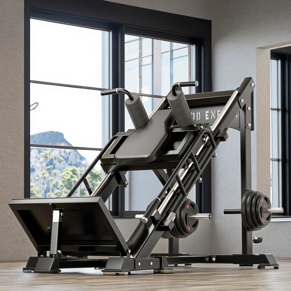 Máquina profesional de prensado de piernas para sentadillas, equipo de gimnasio en casa todo en uno, plataforma de entrenamiento de fuerza multifunción