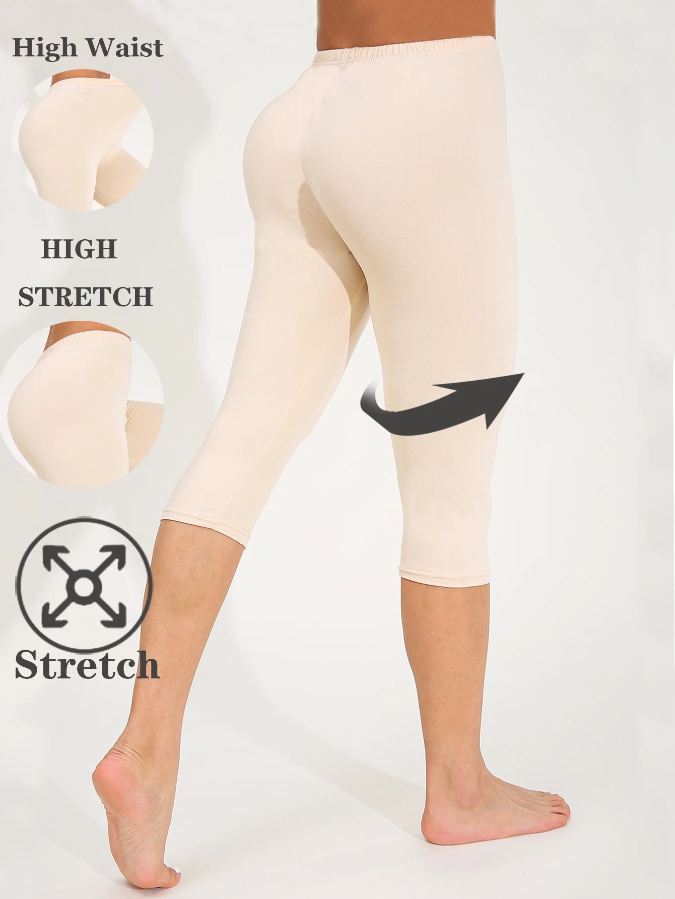 CUHAKCI Primavera Verano moda afilada Leggings de mujer Sexy Simple Color puro siete pantalones elásticos Fitness pantalones de Yoga atléticos