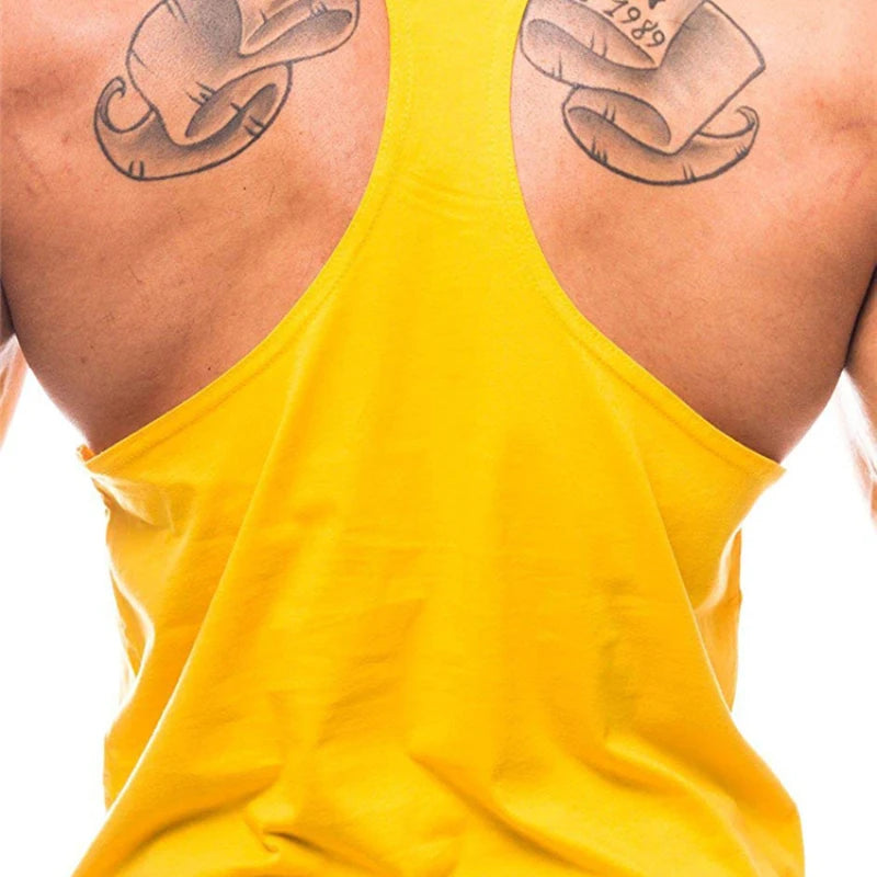 Camisetas sin mangas para culturismo y gimnasio