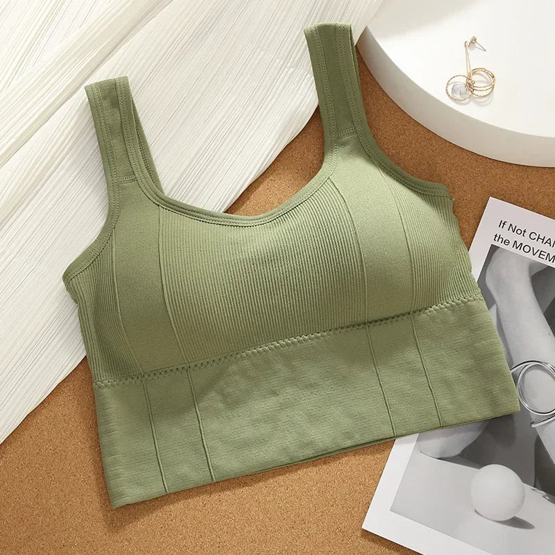 Sujetador deportivo transpirable para mujer, Top deportivo antisudor
