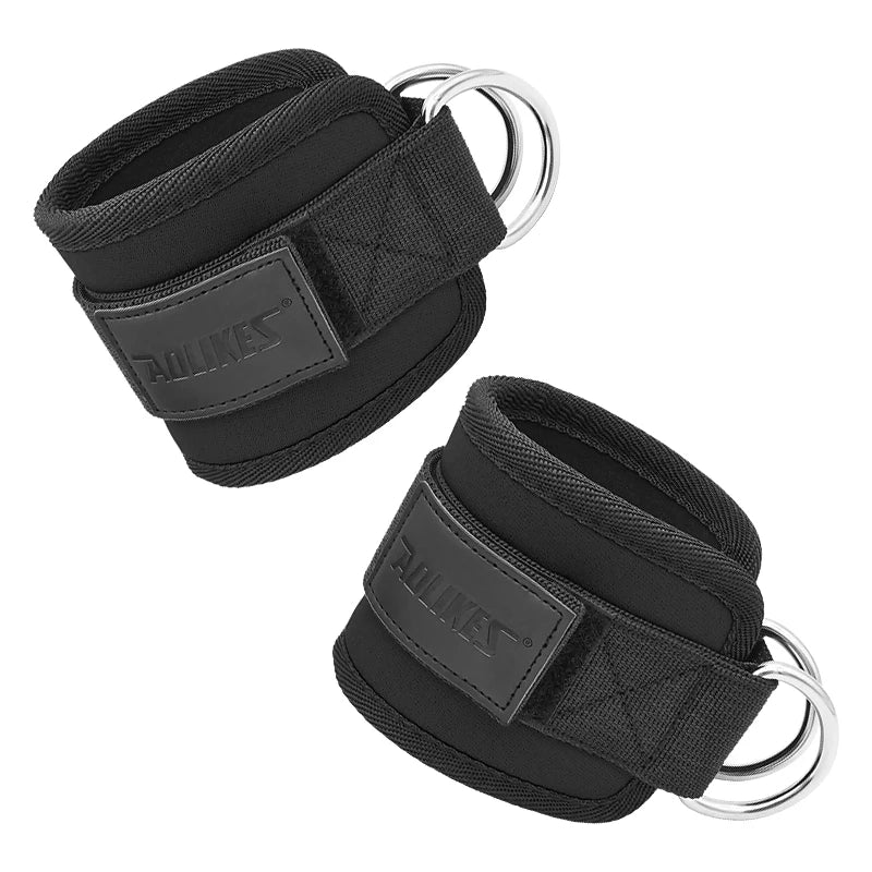 AOLIKES-Puños acolchados ajustables para muñeca y tobillo,