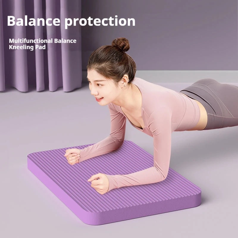 Estera de Yoga gruesa para entrenamiento en casa, estera de gimnasia equilibrada,