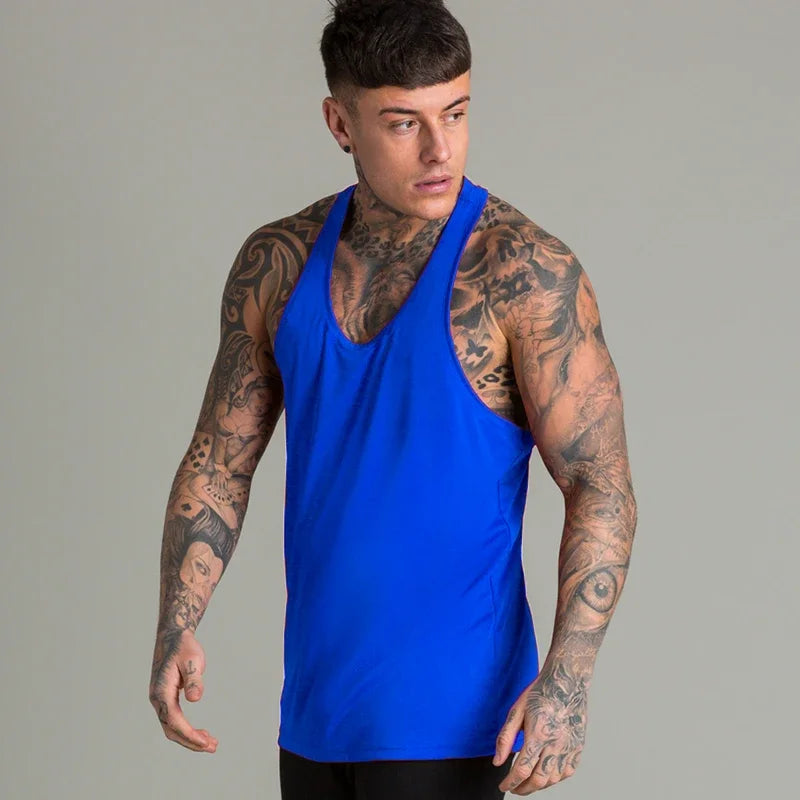 Playeras de algodón para hombre,