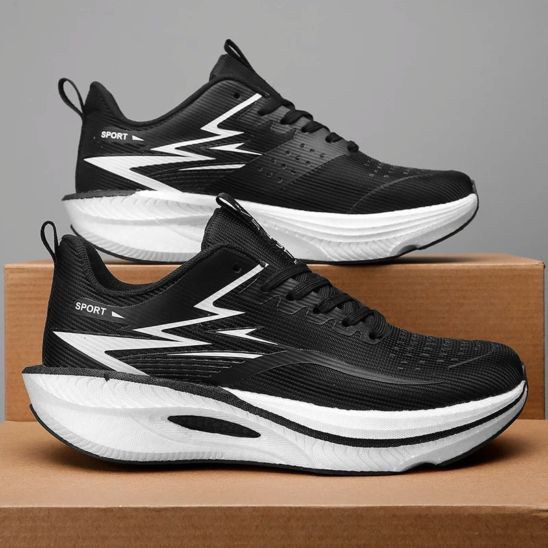 TENIS Deportivos Hombre y Mujer (elegir color)de Talla Grande, Transpirables y Ligeras con Placa de Carbono,
