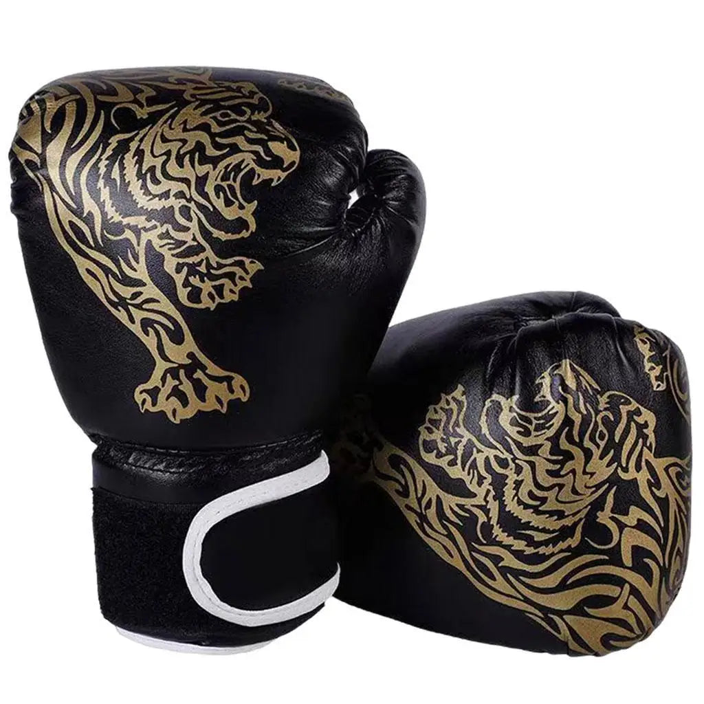 Guantes de boxeo de seguridad MMA para adultos/niños, protectores de cabeza para casco, guantes de cuero PU, entrenamiento de boxeo para niños, Kickboxing, objetivo de boxeador