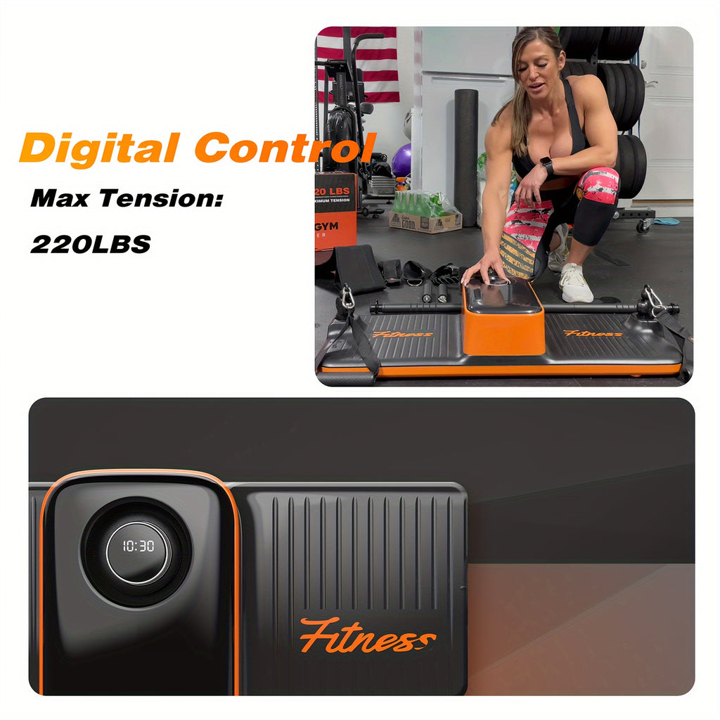 Máquina de cable para entrenamiento de fuerza de cuerpo completo, 220 lb, gimnasio inteligente