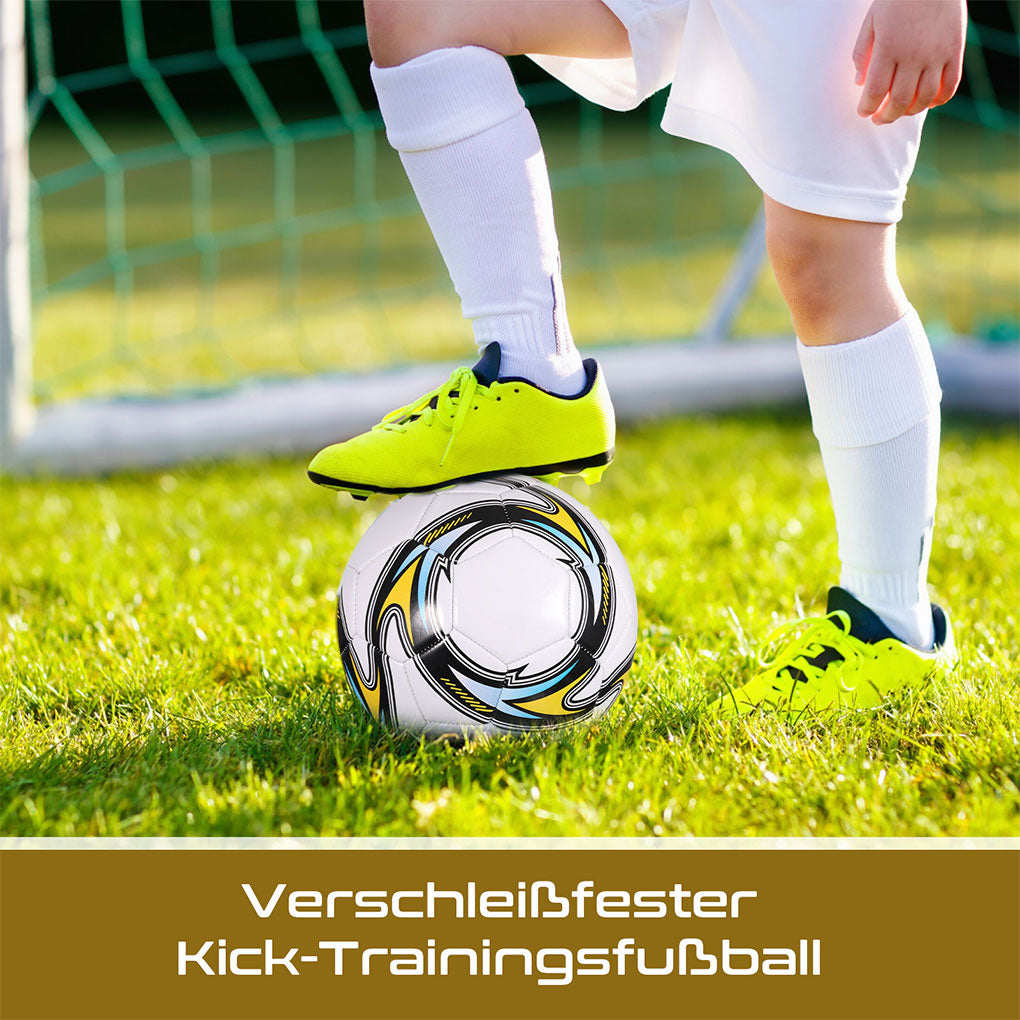 Pelotas de fútbol mundiales, talla oficial 5, costura a máquina, PVC, sin costuras, resistentes al desgaste, antideslizantes, juego de partido al aire libre, entrenamiento de fútbol