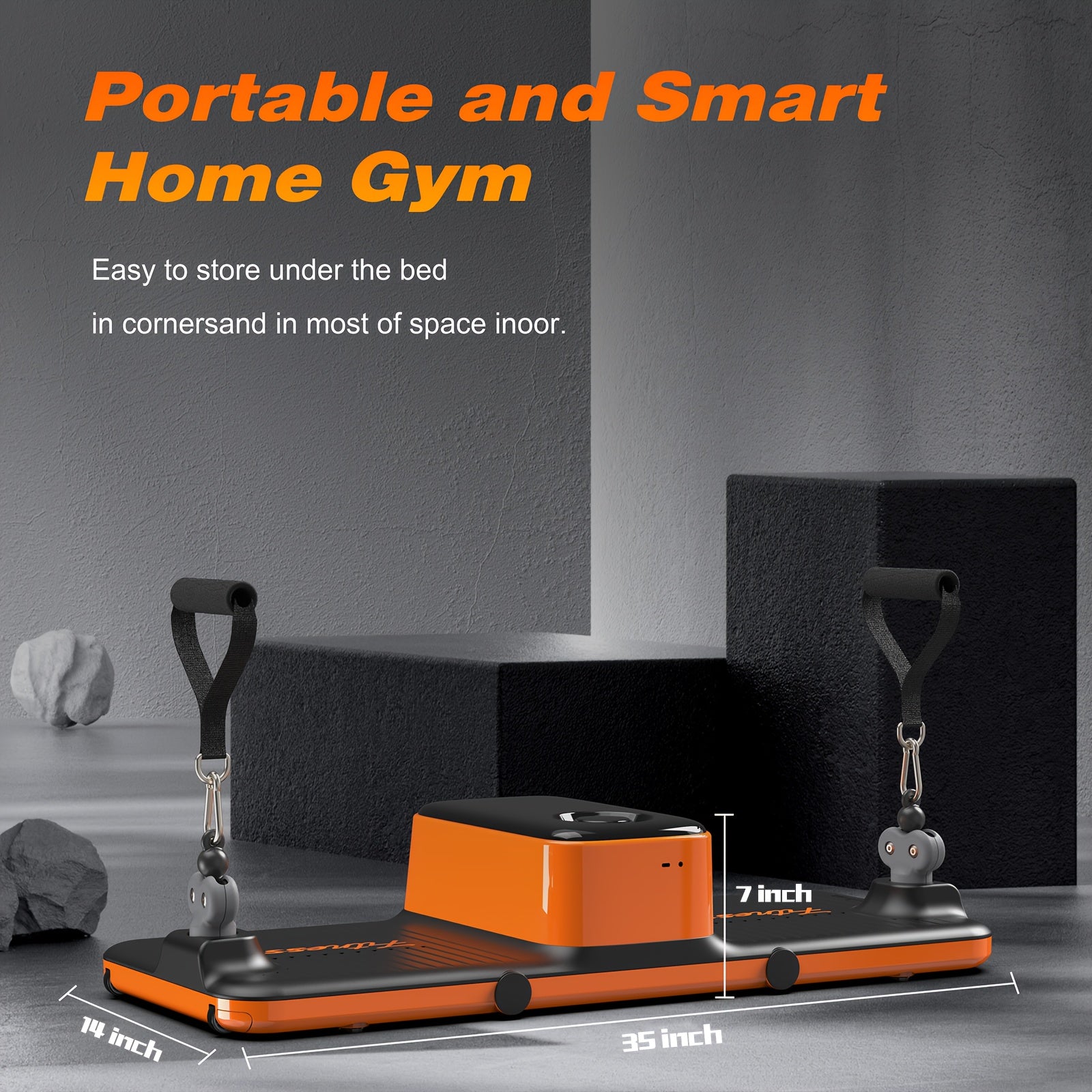 Máquina de cable para entrenamiento de fuerza de cuerpo completo, 220 lb, gimnasio inteligente
