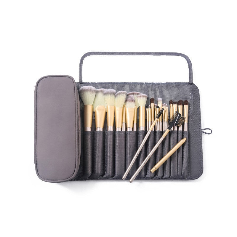 Bolsa de almacenamiento de brochas de maquillaje de gran capacidad,