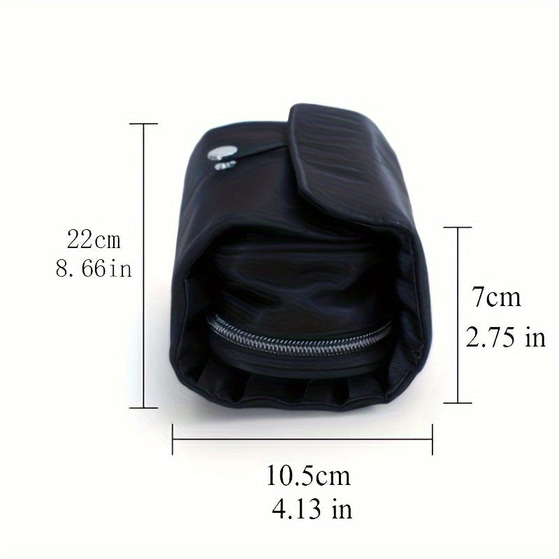 Bolsa de almacenamiento de brochas de maquillaje de gran capacidad,